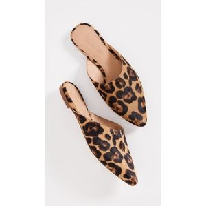 Madewell Leopard Remi Flat Slides